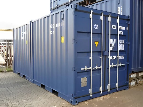 10Ft X 8Ft Versandbehälter (eine Reise) – Blau