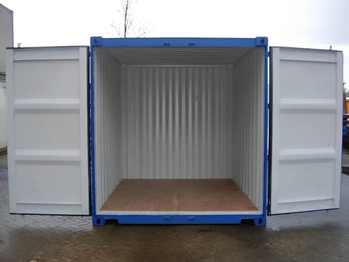 10Ft X 8Ft Versandbehälter (eine Reise) – Blau