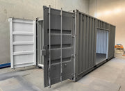 20ft x 8ft Behälter mit seitlicher Rolltür