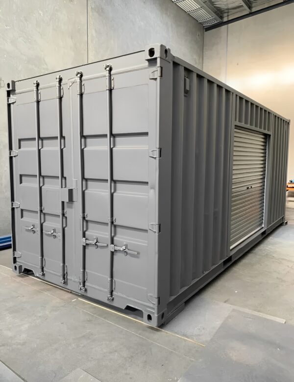 20ft x 8ft Behälter mit seitlicher Rolltür