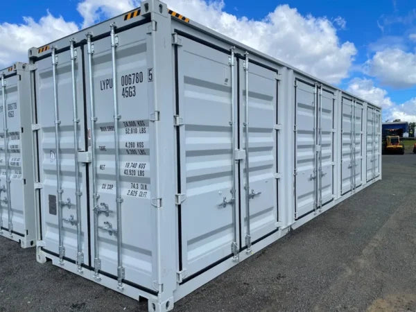 40FT High Cube Storage Shipping Container Conex w/4 Offene Seitentür 9,5′ groß