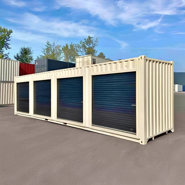 40ft hoher Würfel-Verschiffen-Behälter mit 4 Roll-Up-Türen