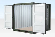 8Ft x 10Ft One Trip Versandcontainer (Grün)