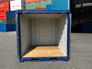 8Ft x 10Ft Versandbehälter One Trip Blau