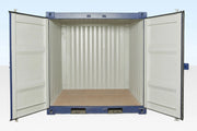 8Ft x 10Ft Versandbehälter One Trip Blau