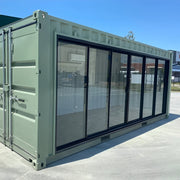 Modifiziertes 20FT Containerbüro mit Glastür & AC