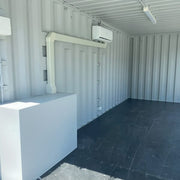 Modifiziertes 20FT Containerbüro mit Glastür & AC